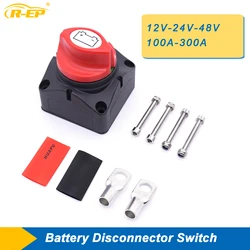 Battery Disconnecter Switch RV 12V 60V 100A 300A Disconnect Rocker Rotary Mass Switches for Marine Boat Yacht Truck