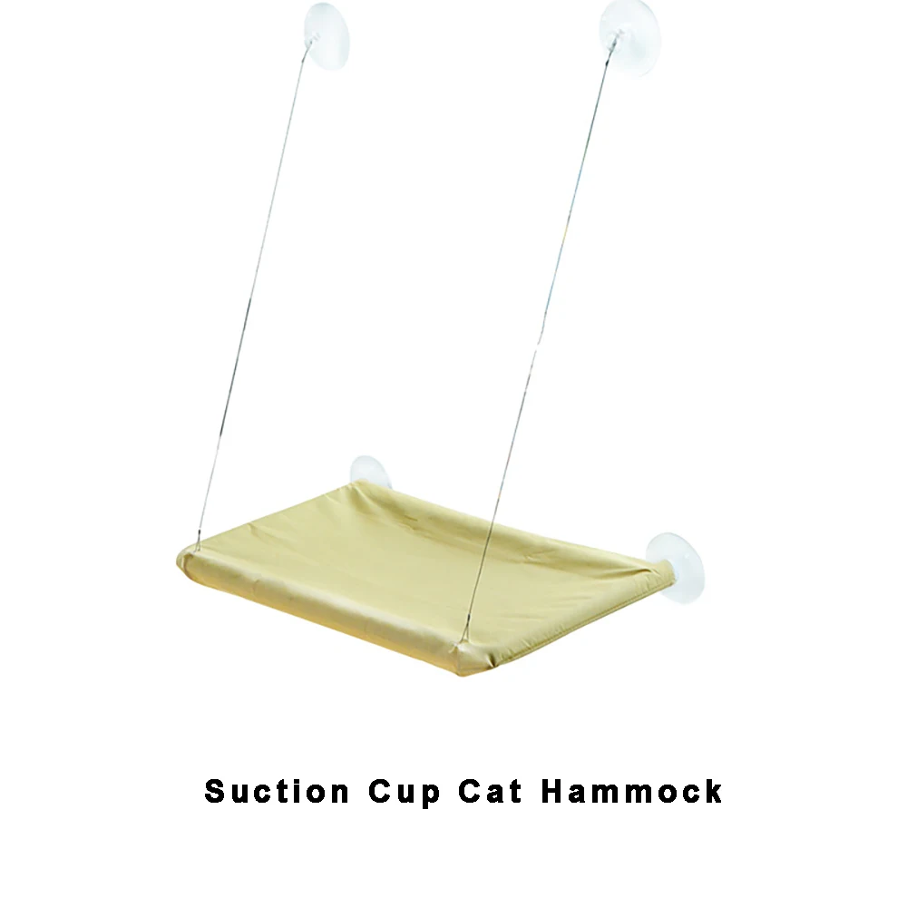 Imagem -06 - Rede Acolchoada para Gatos Cama para Gatos Assento para Espreguiçadeira Janela de Gatinhos Camas Suspensas com Rolamento de 20kg Almofadas Acessórios de Montagem