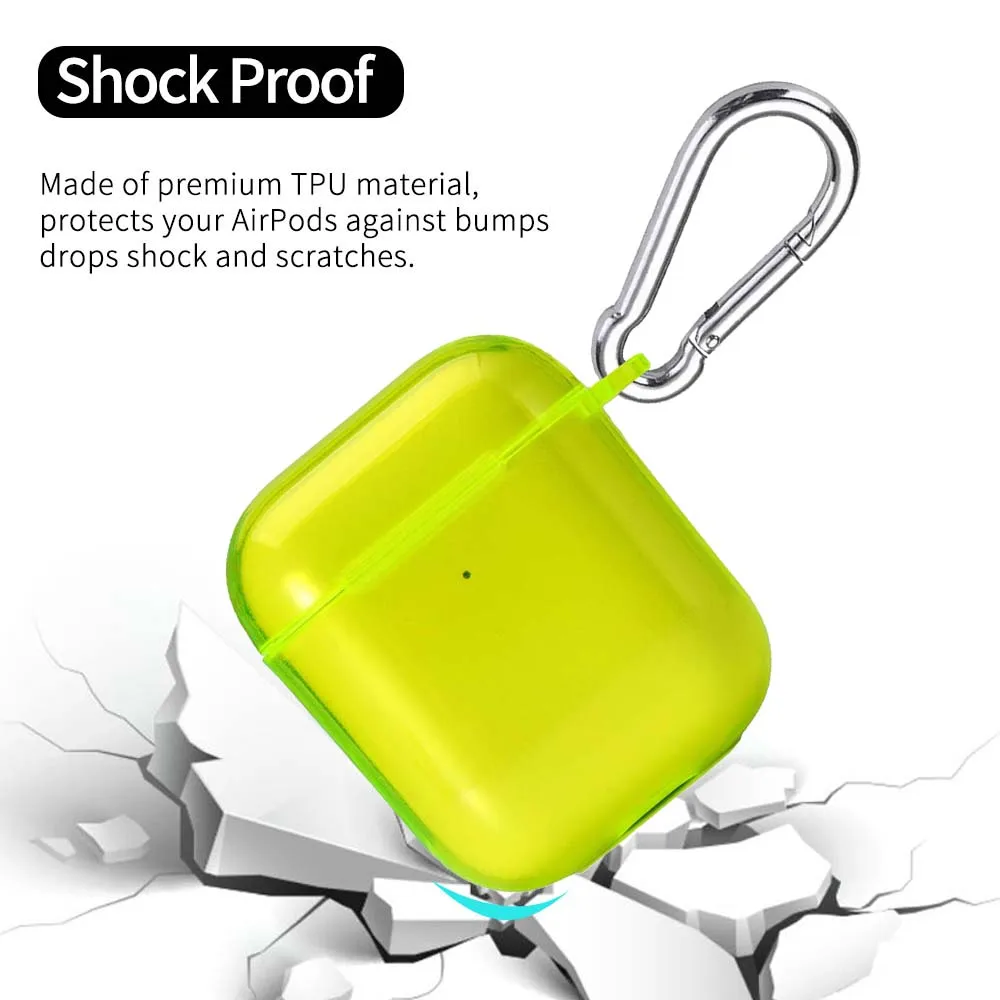 Wholesale For AirPods 2 1 Case Soft Silicone Transparent Cover For AirPods Pro 3 Earphone Cases Fully Protector Shell