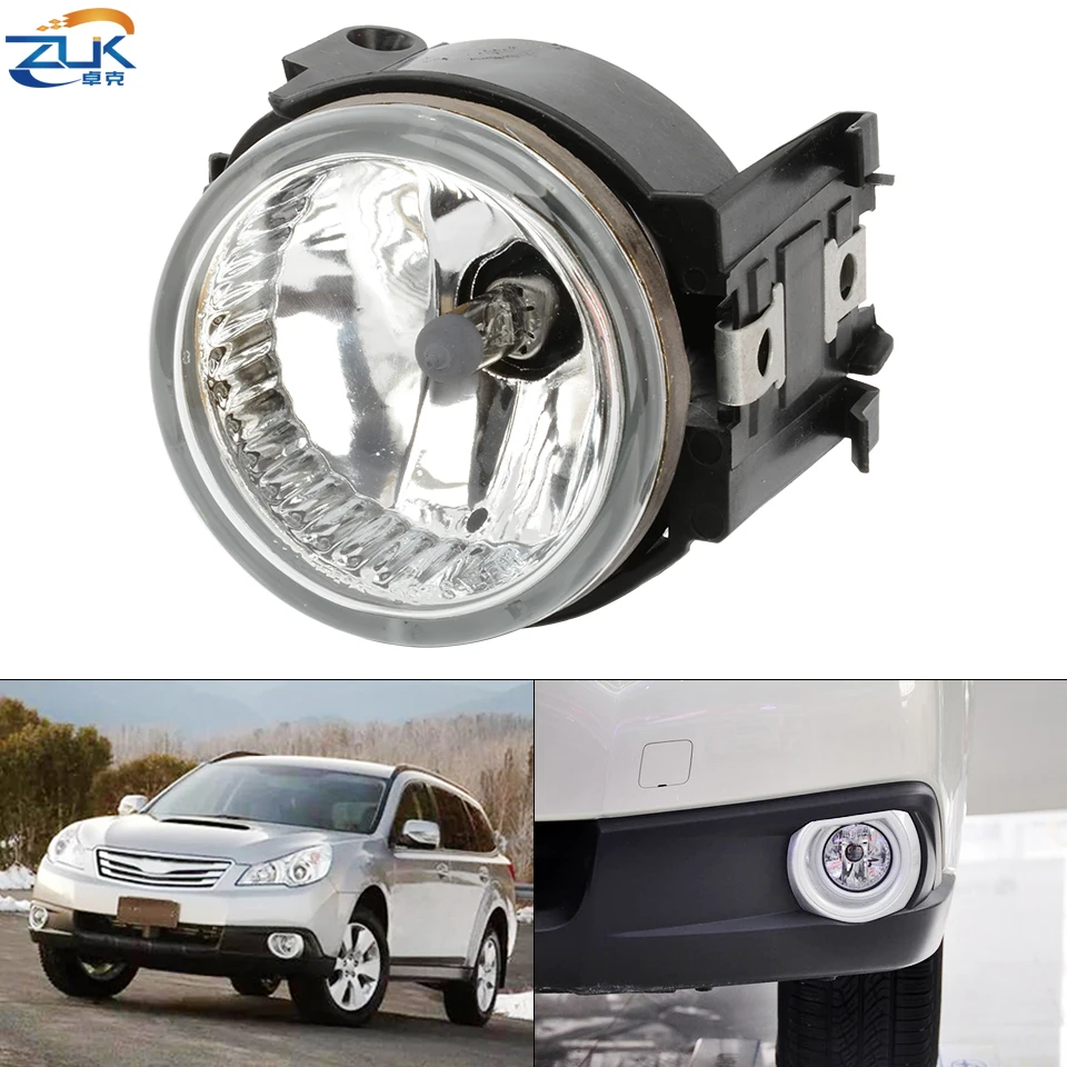 

ZUK Front Bumper Fog Light Driving Fog Lamp For Subaru Outback 2010-2012 Lagacy 2008-2009 Impreza 2011-2014 WRX STI 2013-2014