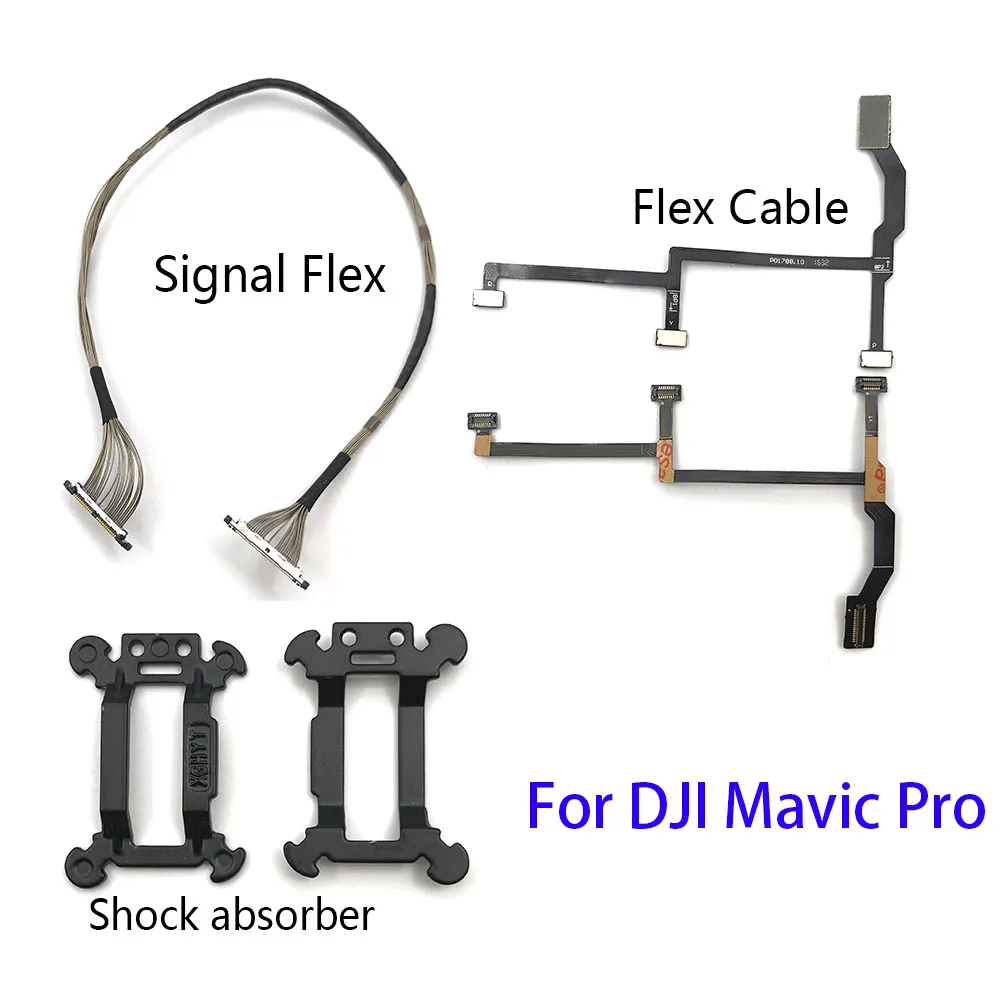 Signal Cable Flex Flexible Loop For DJI Mavic Pro Flexible Cable Gimbal Repair Ribbon Flat Cable PCB Flex Repairing Parts for DJ