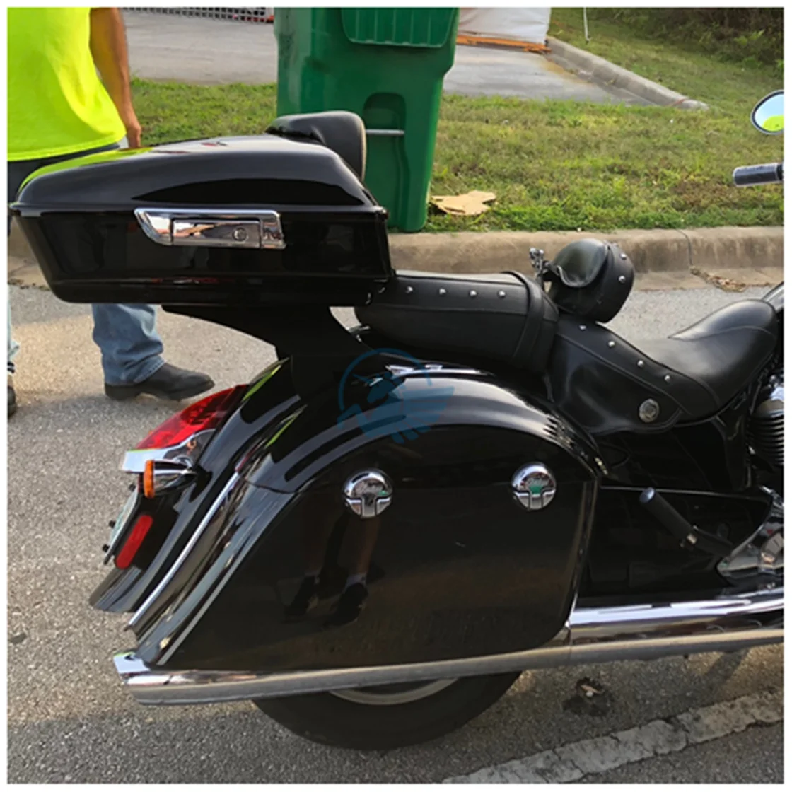 Tail Box Top Case Tour Pack Luggage Rack Trunk Rack for Indian 2014-2025 Chieftain Roadmaster Springfield Challenger Dark Horse