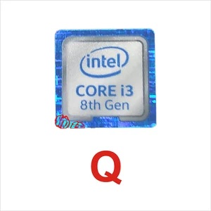 ملصق زخرفي 6 7 الجيل الثامن من Intel i3 i5 i7 سيليرون Xeon بنتيوم معالج دولبي أعلى 8 مبيعات أساسية i5 الجيل السابع - رقم 3