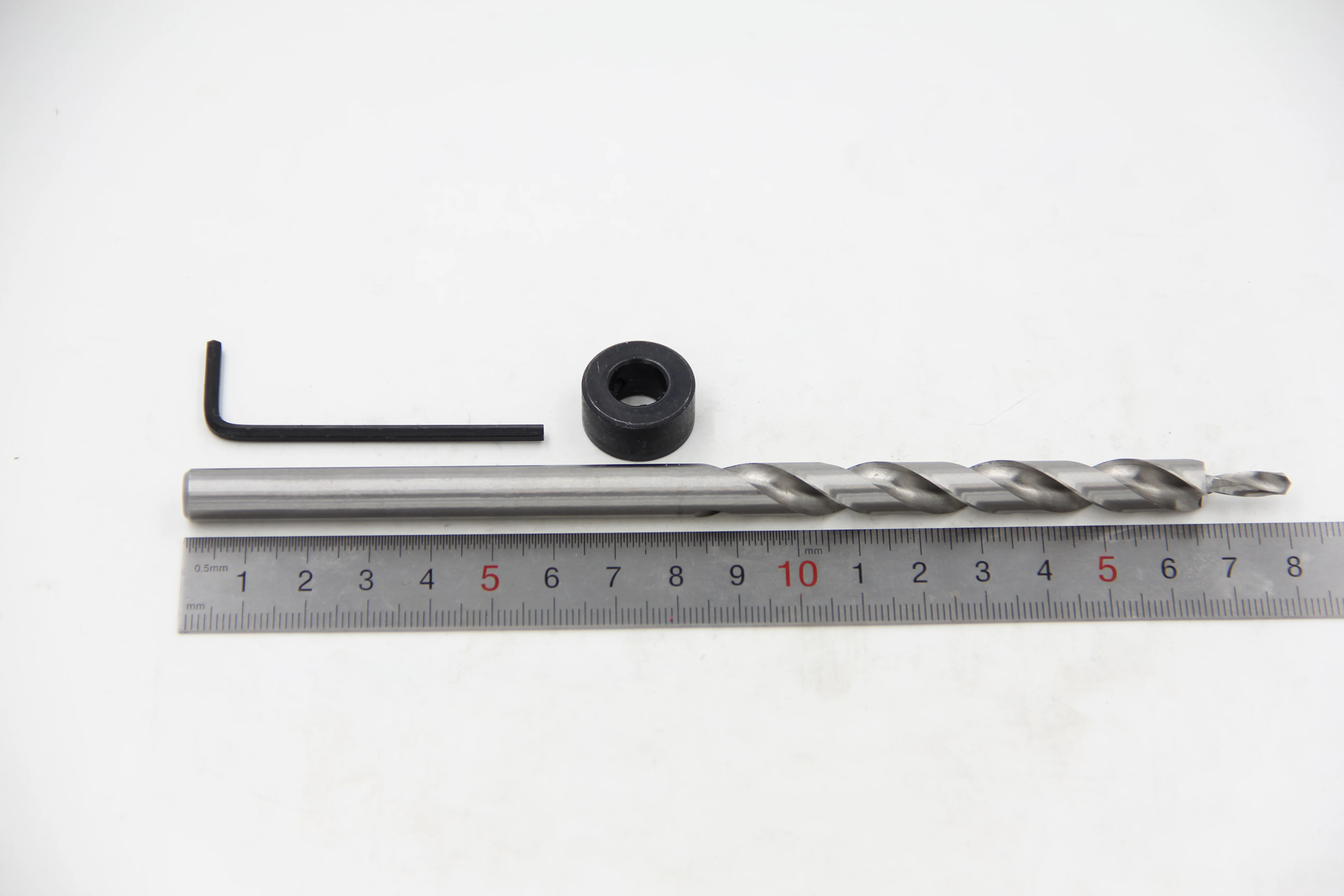 1 Cái 9Mm Mũi Khoan Bộ Mũi Khoan Xiên Khoét Lỗ Điện Dụng Cụ Gỗ Có Ngăn Gỗ Chamfer