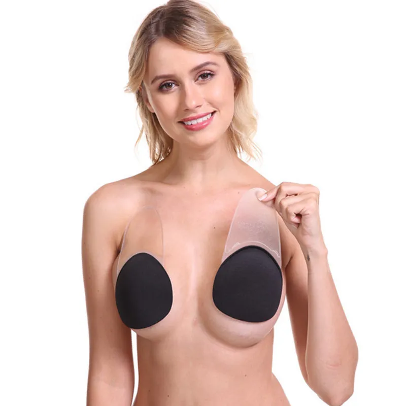 

Women Sticky Bra Push Up Nipple Stickers Adhesive Invisible Nipple Cover sutia adesivo mujer Woman Accesorios pezoneras mulher