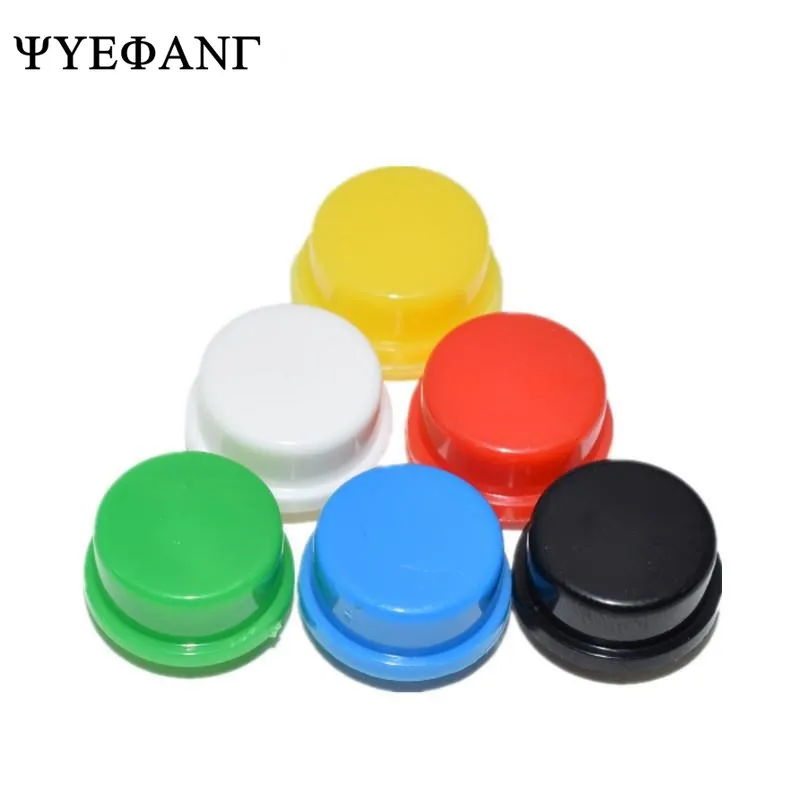 140PCS/Lot Round Tactile Button Cap Kits 9.58*5.1mm for 12*12*7.3mm Tact Switch