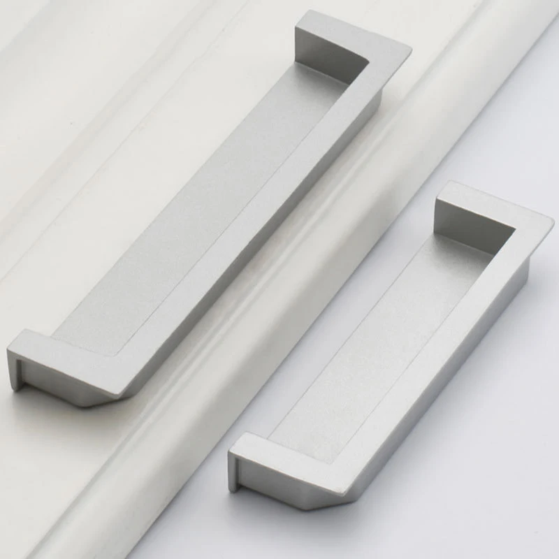 Punho escuro embutido invisível, porta deslizante, gaveta, armário, alça de armário, estilo minimalista moderno, trenching americano