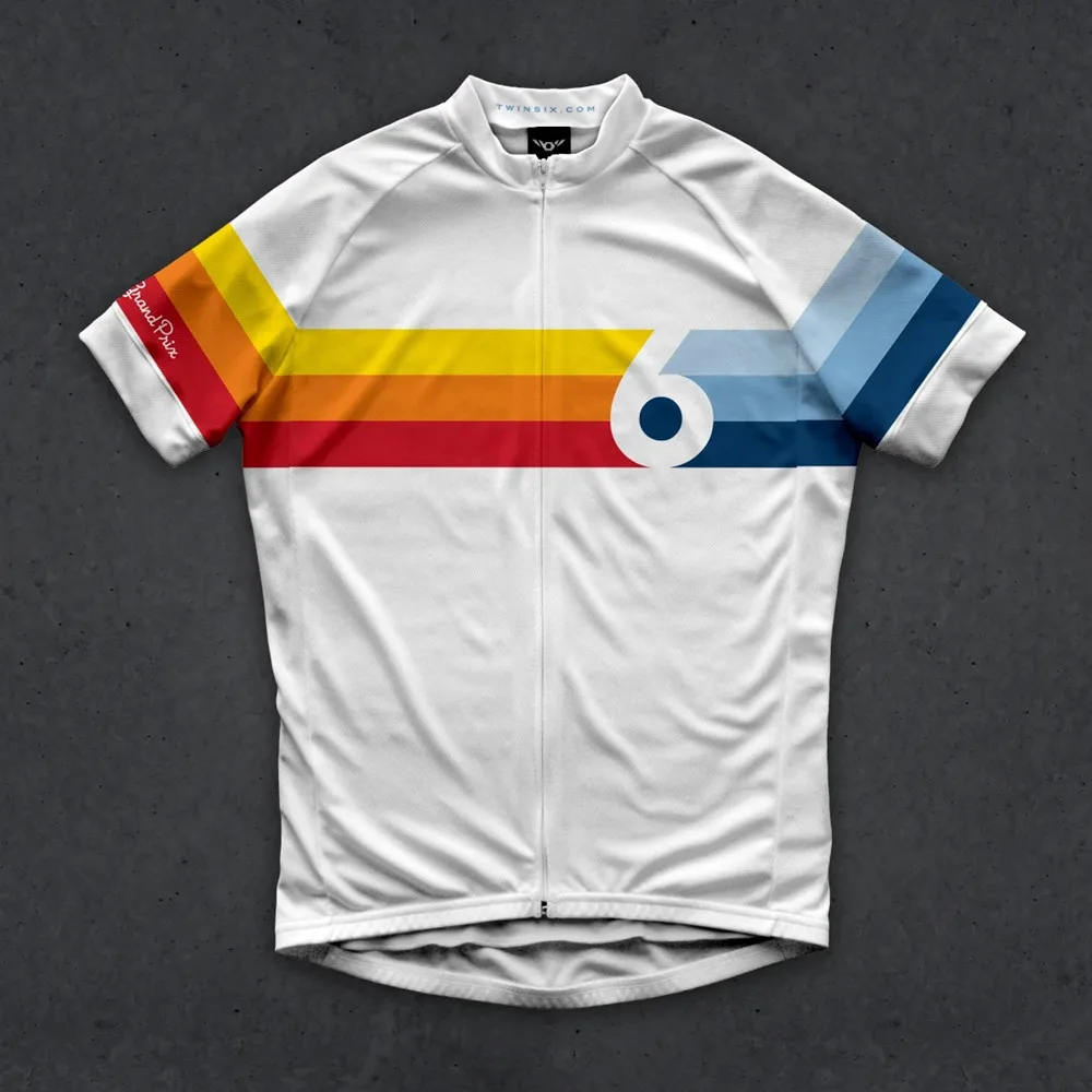 Twin Six 6 Team Cycling Short Sleeve Jersey Bicycle Clothing bike Sport Wear Breathable Rideshirt Quick dry Ciclismo New product