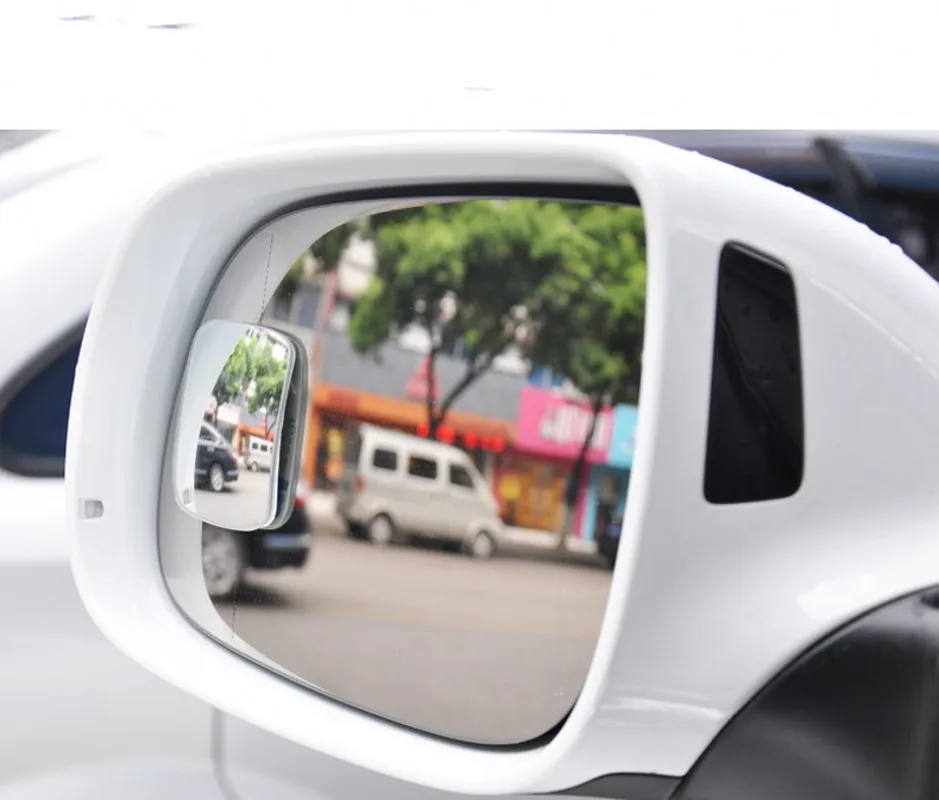 Blind Spot Mirror for Car Outside Auxiliary Mirror Rearview Mirror Sticky Convex Wide Angle Parking Reversing Rear View Mirrors