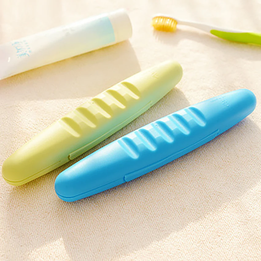 Travel Portable Wash Toothbrush Box Candy Color Sealed Lid Waterproof And Leak-proof Toothbrush Box With Lock