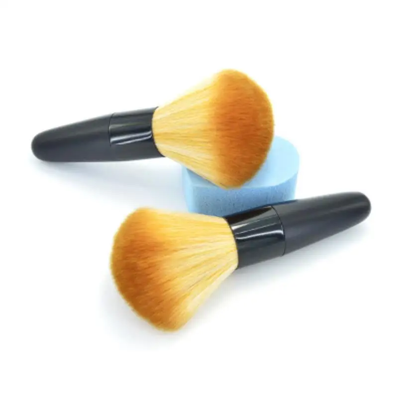 Grande solto blush escovas pó escova super impressionante beleza feminino rosto cosméticos compõem ferramenta profissional macio t0110