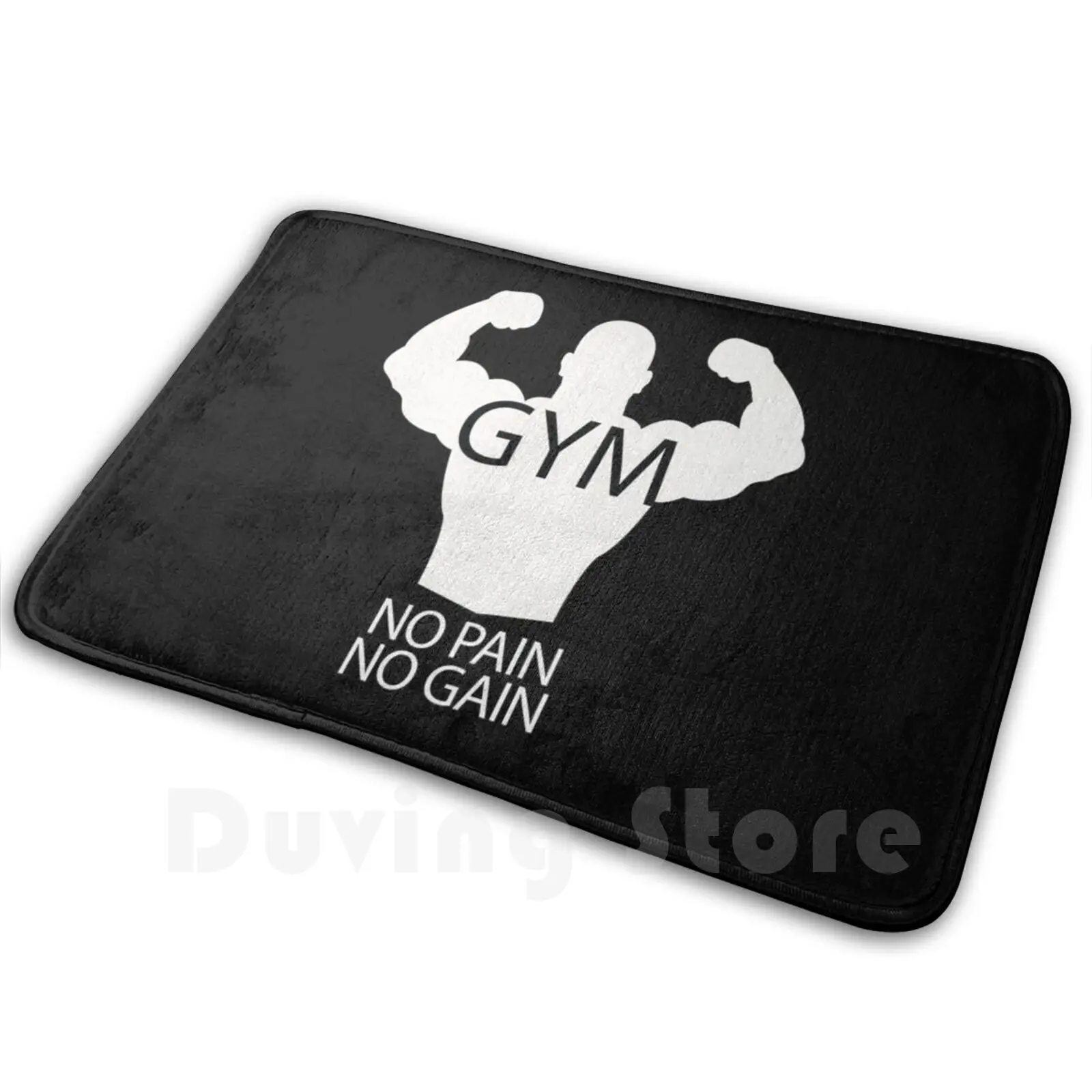 Gym Bodybuilder Carpet Mat Rug Cushion Soft Non-Slip Gym Bodybuilding Bodybuilder Fitness Weightlifting Powerlifting