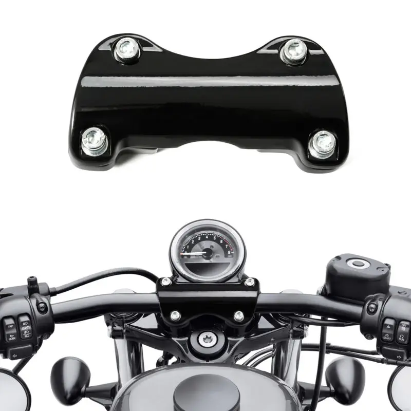 

Motorcycle Handlebar Riser Top Clamp For Harley 1988-2023 Touring Models With 1.25" Handle Bar