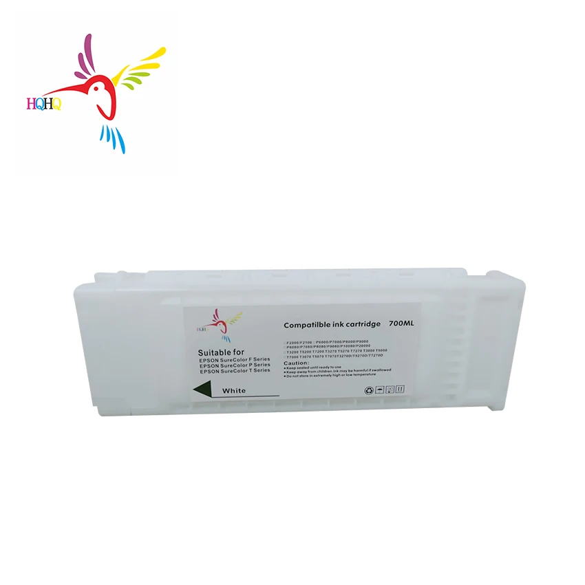 T7251-T7254 T725A Refillable Empty Cartridge For Epson SureColor F2000 F2100 Printer Refill Compatible  6pcs/Set