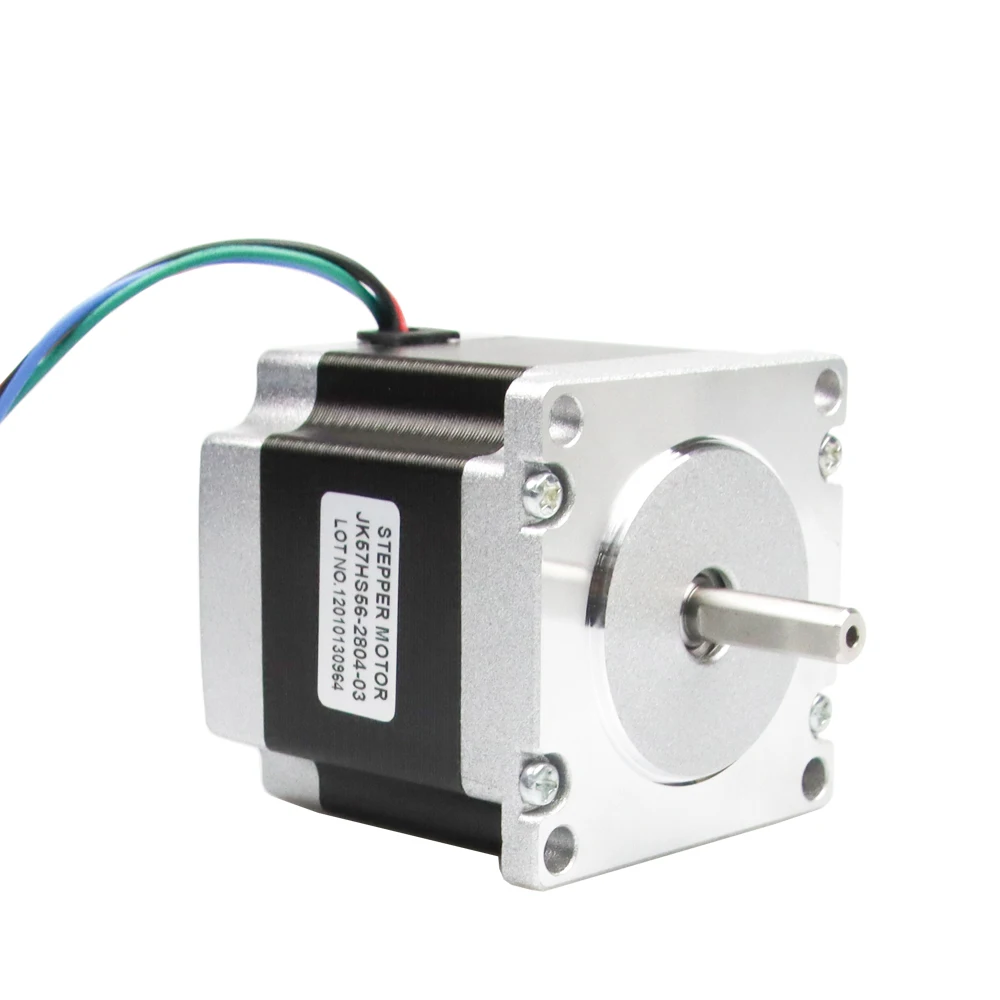 Jkongmotor NEMA23 Schrittmotor 57x56mm D = 8mm/6,35mm 4wires 2,8 EIN Schrittmotor für CNC Gravur Fräsen Maschine 3D Drucker – Detail 3