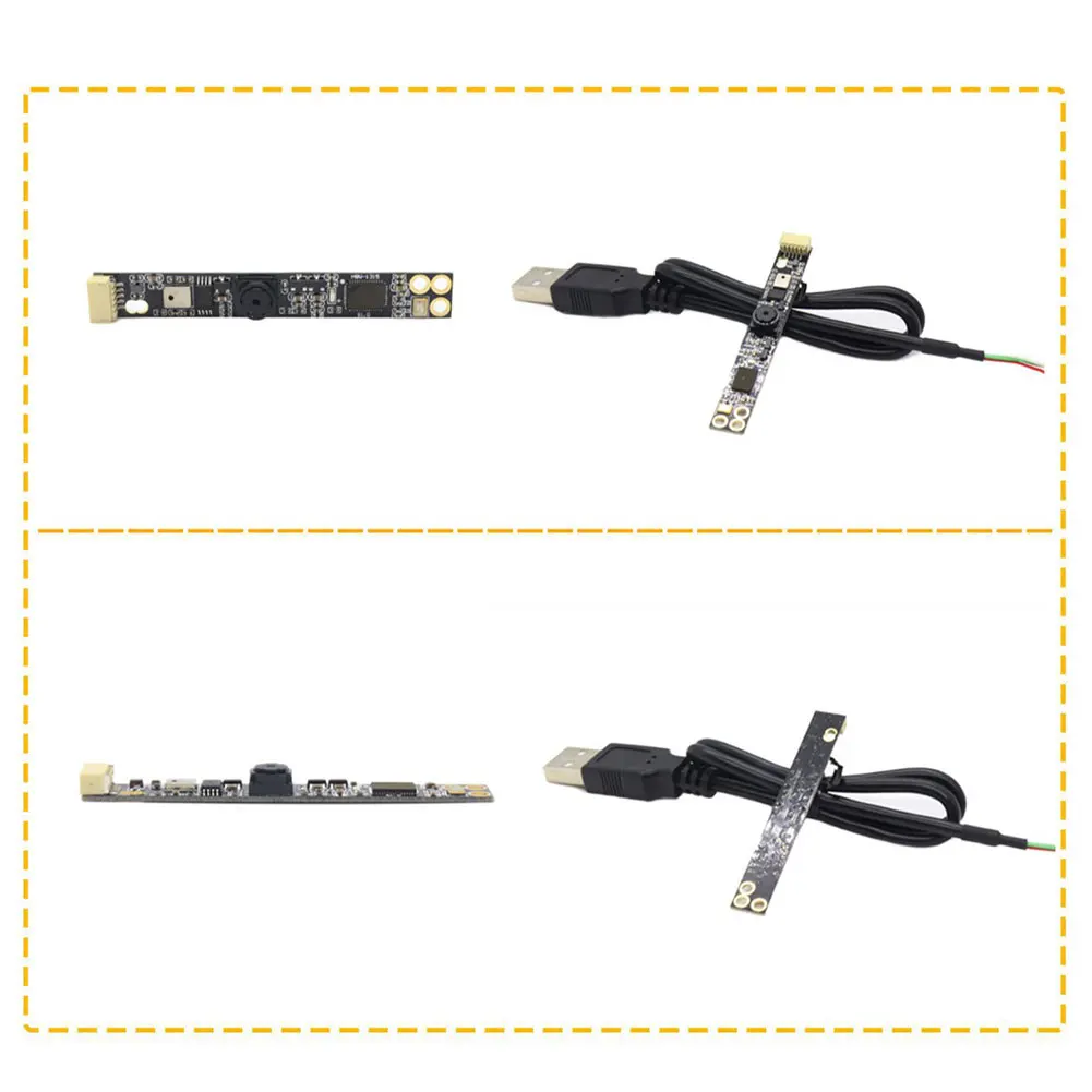 2 Miljoen Pixels HM2057 Chip Camera Module Pcb Groothoek Lens Gemakkelijk Installeren Drive Gratis Ingebouwde Microfoon Accessoires usb