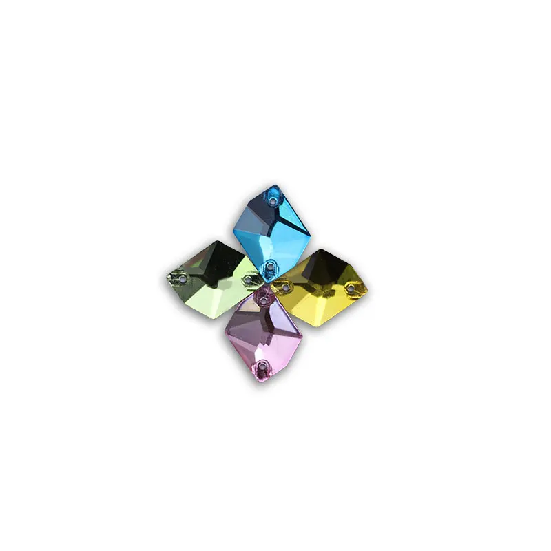 All Size All Color AB Sew on Rhinestone Glass Crystal Cosmic Sew on Stone Flatback Botton For Weding Dress Decoration