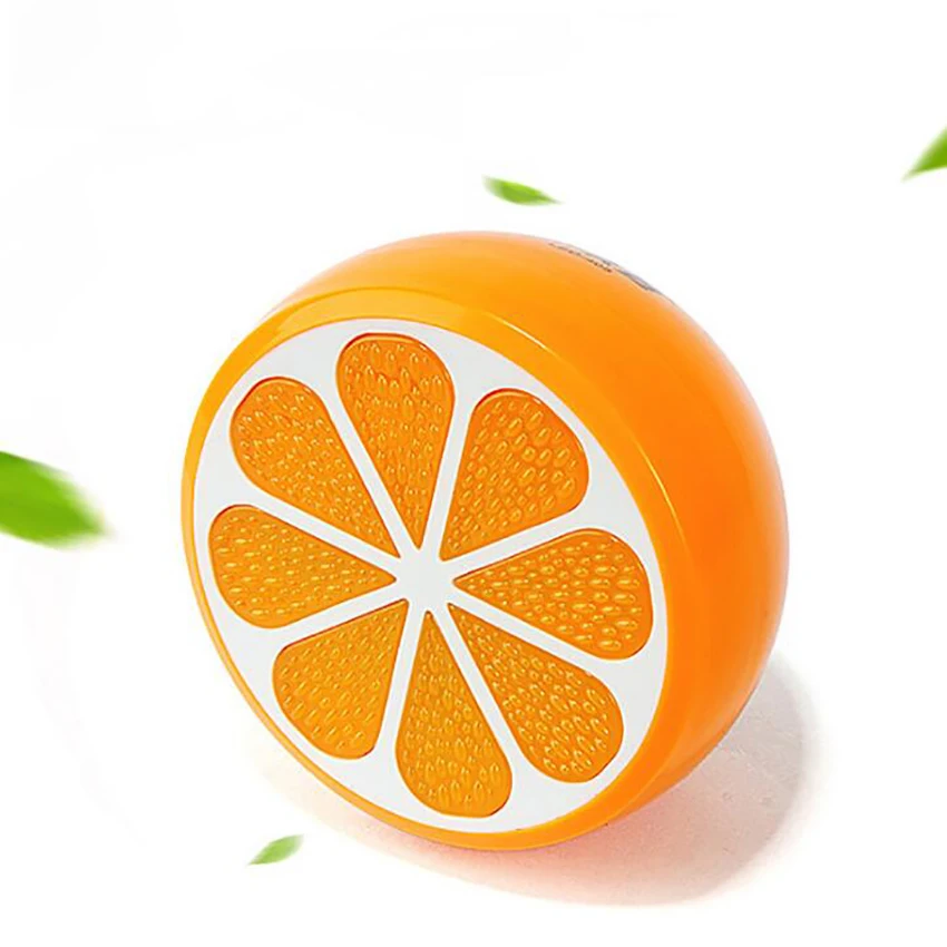 Creative Orange Plug in Night light Warm LED Nightlight, Dusk to Dawn Sensor Fruit Lamp for Kids Baby, Bedroom, Kitchen, Stairs