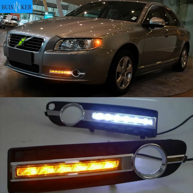 

2pcs Car LED DRL Daytime Running Lights Running Lamp For Volvo S80 S80L 2007 2008 2009 2010 2011 2012 2013