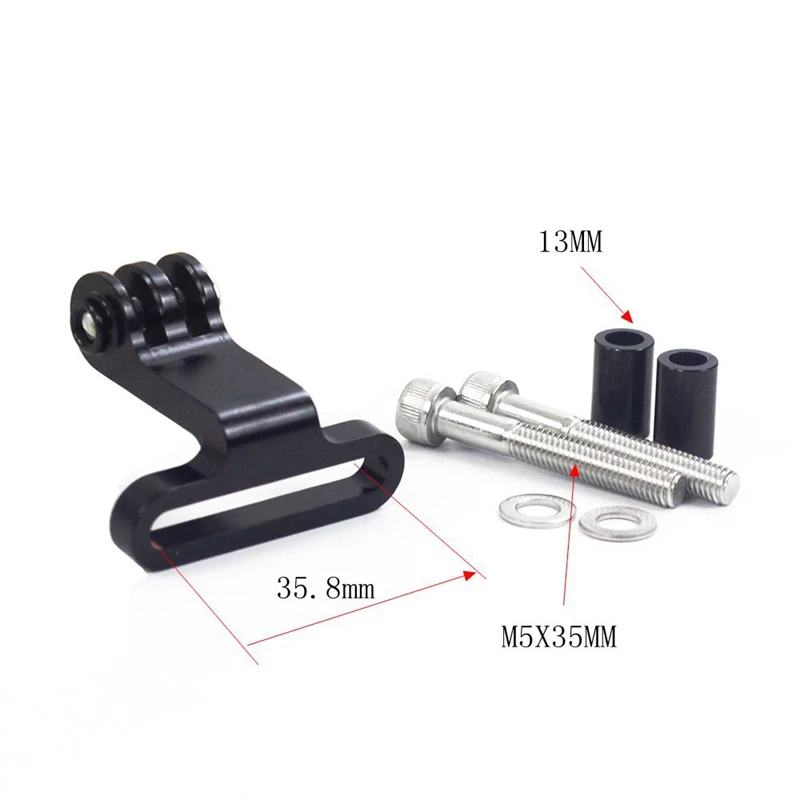 Aluminium Alloy Bicycle Camera Holder Bike Stem Holders Sports Cameras Mount Handlebar For Gopro Base Cycling Bracket Mounts