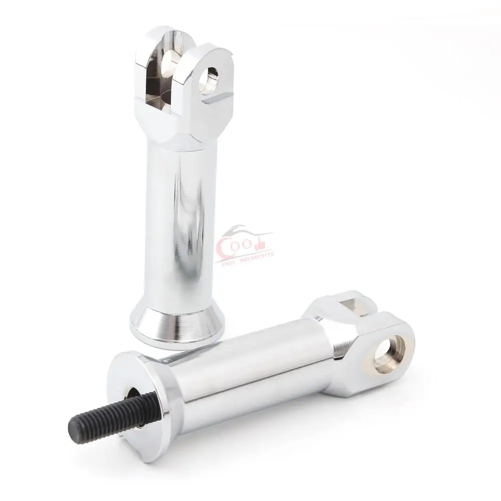 Motorcycle chrome Footrest Rear Foot Peg Bracket For Harley Davidson Fat Boy Street Bob Sport Glide Softail Standard 2018-Up