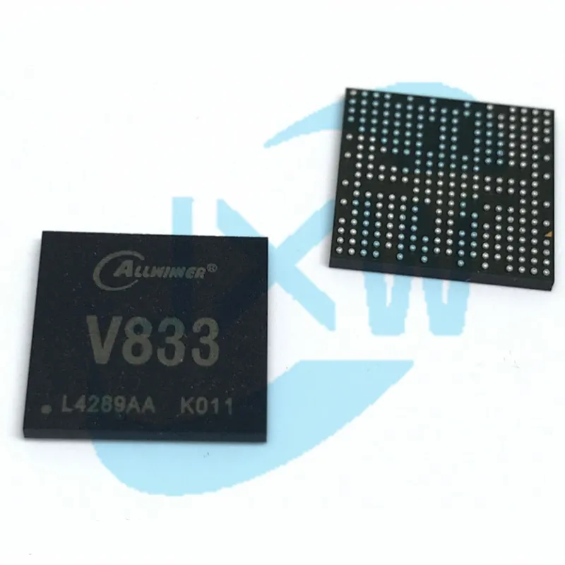 Allwinner Technologie V833 BGA Paket Master IC/Chip Ursprüngliche Marke Neue