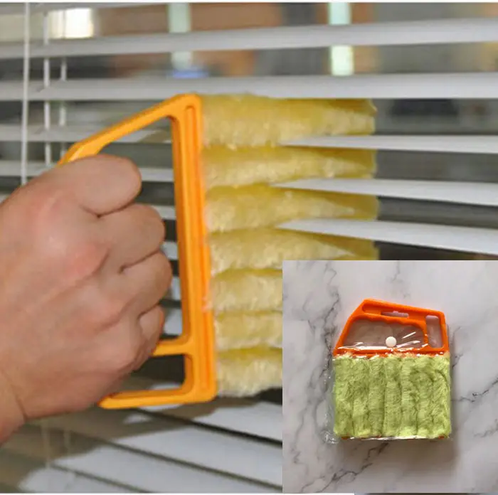 Louver Curtain Cleaning Brush Cleaning Brush Removable and Washable Louver Window Brush Cleaning Vent