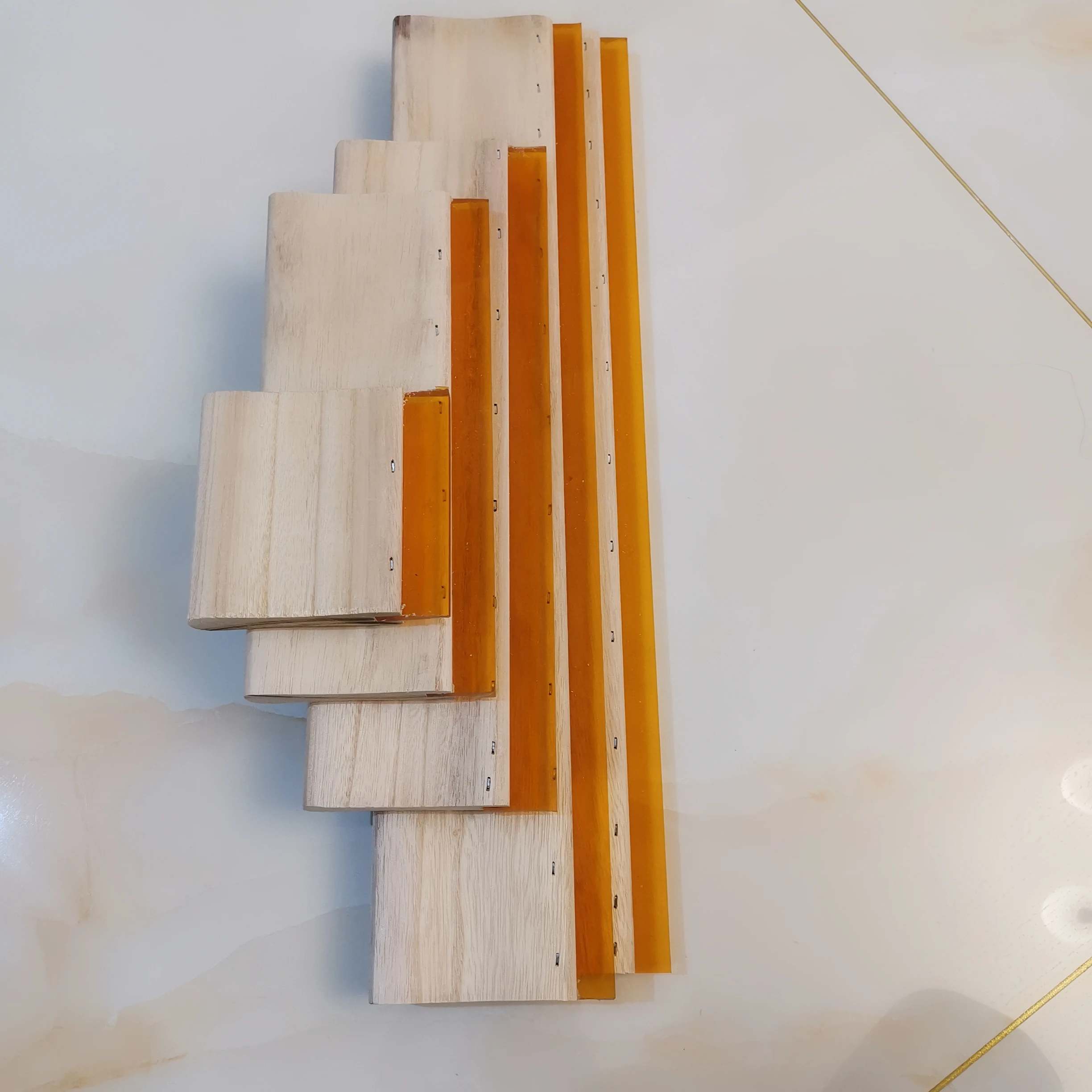 High Quality Wholesale Price Imported from France Wooden Silk Printing Squeegee