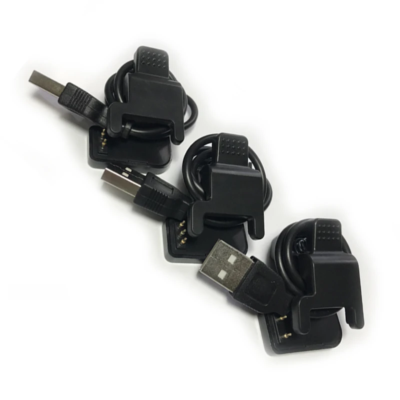 العالمي الذكية ووتش الذكية الأساور كليب نوع 2-pin-4mm أو 5.5 مللي متر 3-pin-6mm 4-pin-7.5mm شحن كابل USB ميناء احتياطية شاحن