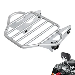 Detachable Two Up Tour Luggage Rack For Harley Touring Road King Electra Street Glide FLHT FLHX 2009-2022 Motorcycle