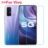 Tempered Glass For Vivo iQOO 3 Neo3 U1 Z1x Glass Screen Protector Tempered Glass Vivo Z6 X30 Y30 Y50 Y51s Y70s Z5x Protect Glass