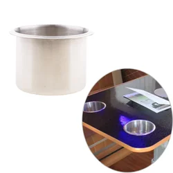 Recessed Cup Drink Holder Can Car Drink Holder for Boat Car Marine RV Trailer Camper, Trailer, Motorhome.etc stainless steel