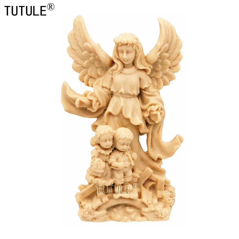 Wings girl beautiful cherub silicone mold , crafts ornaments plaster aromatherapy ornaments drip molds clay molds