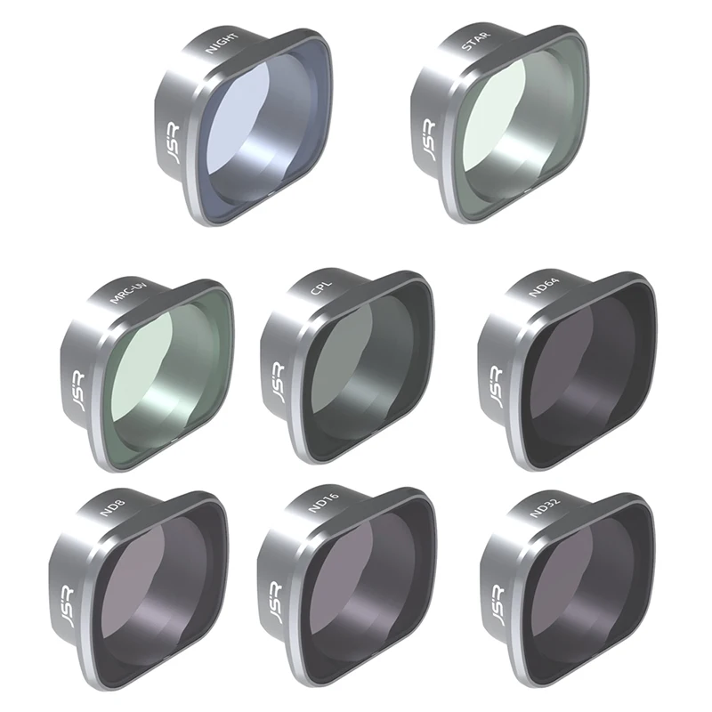 مرشح عدسة الكاميرا UV CPL ND8 ND16 ND32 ND64 ، مجموعة مرشحات زجاجية ليلية لطائرة بدون طيار DJI FPV ، ملحقات مرشحات