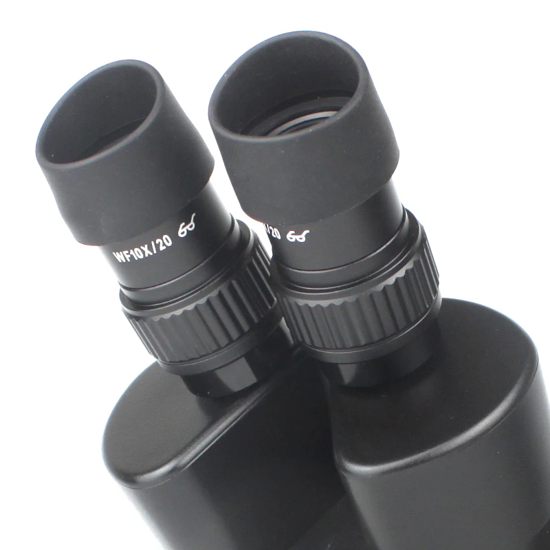 One Pair WF10X WF15X WF20X WF25X WF30X Eyepiece For Stereo Microscope Wide Field 20mm 15mm 10mm 9mm WF10X/20 High Eye-Point