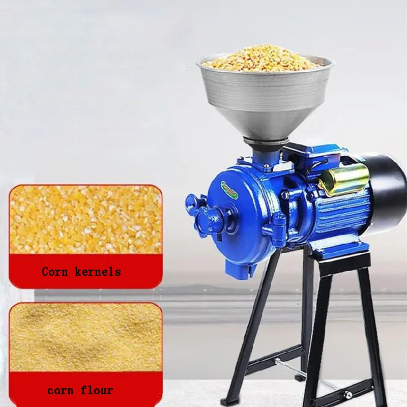 Electric Grinding Machine Grain Spice Corn Dry Food Mill Mill Commercial for Home Medicine Flour Powder Crusher