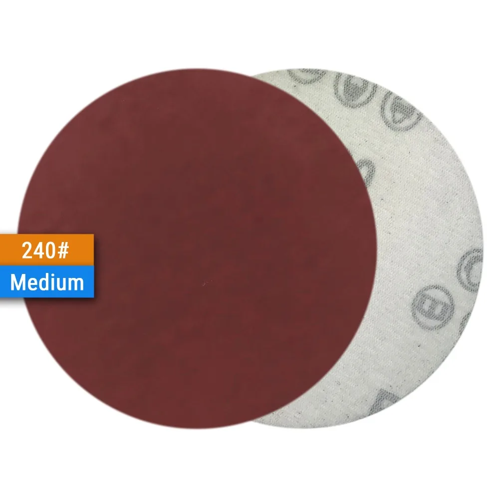 120PCS 3 Inch 75mm Sanding Disc 60-3000 Grit Round Aluminum Oxide Sanding Paper Hook&Loop Sandpaper Disc Kit Abrasive Tools