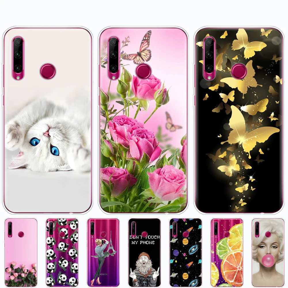 case for Honor 20 Case cover Silicon Phone coque on For Huawei Honor 20 Pro Lite copa Honor20 YAL-L21 YAL-L41 bumper funny