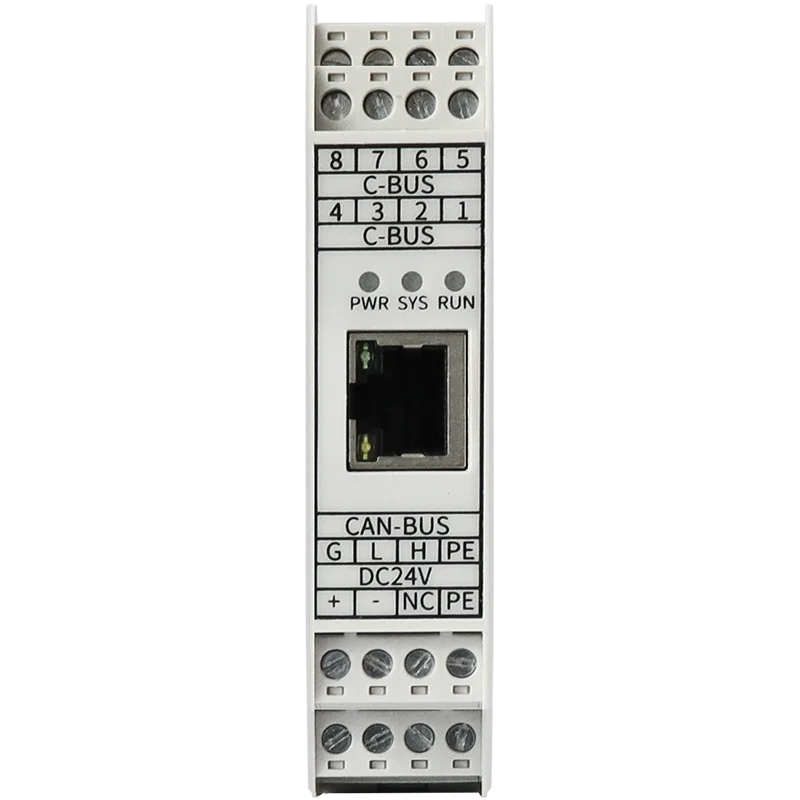 Passerelle/convertisseur de bus programmable, prend en charge 16 DI numériques et 16 DI de citations