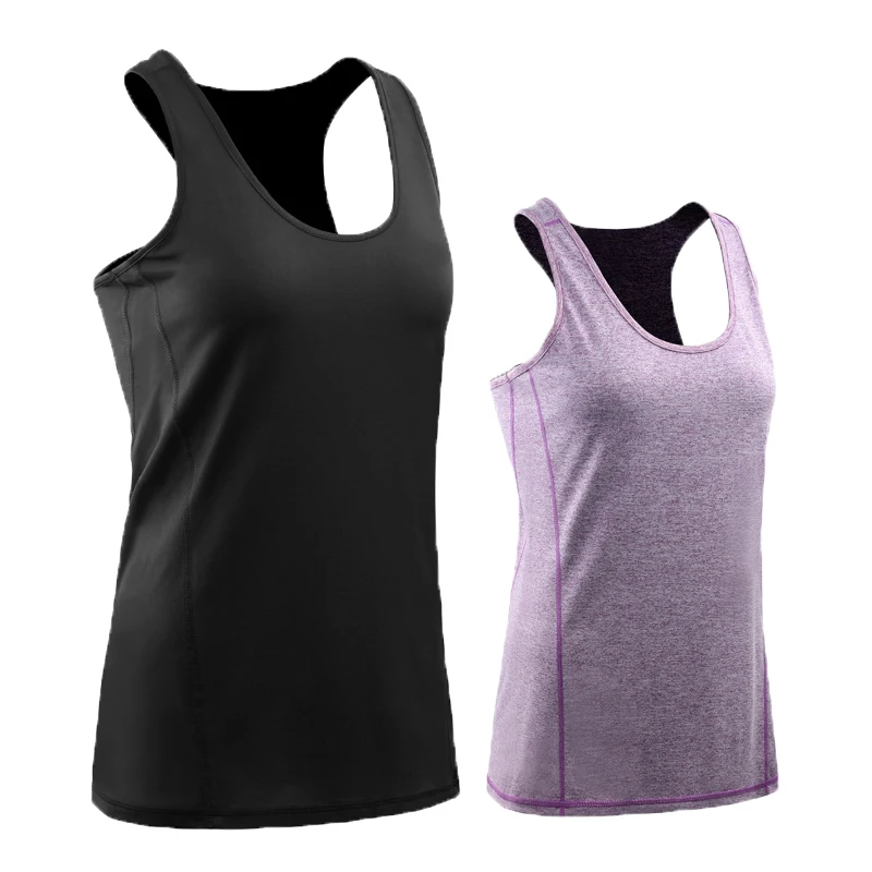 Women Yoga Vest Gym Sports Tops Fitness Running Sleeveless Shirts Quick Dry Training Sportswear Workout Tights Jerseys Singlet