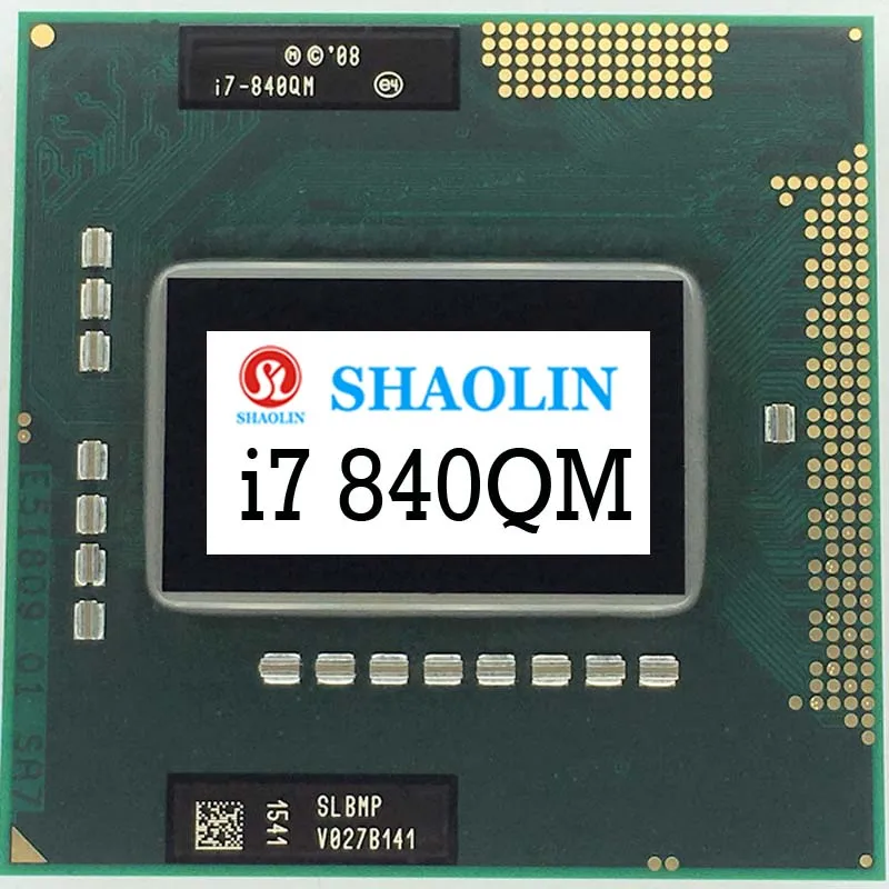 

40%off i7-840QM i7 840QM SLBMP 1.8 GHz Quad-Core Eight-Thread CPU Processor 8W 45W Socket G1 / rPGA988A Original SHAOLIN