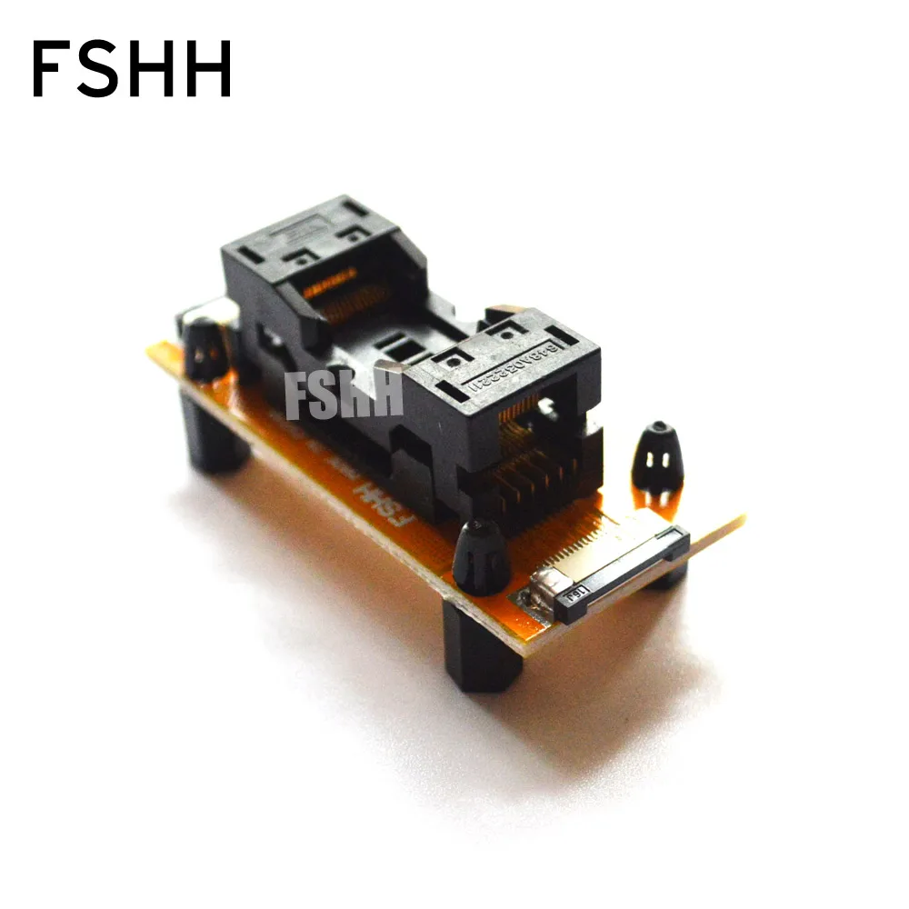 اختبار برنامج لحام SMD ، مقبس اختبار TSOP32 إلى TSOP32 ، 0.5 مم ، 14 مم ، TSOP32