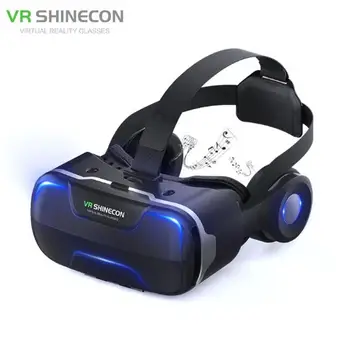 藍光虛擬實境VR眼鏡高清IMAX巨屏3D眼鏡Google紙匣VR安全帽手機版,支援遊戲手把 8 最佳銷售 Gear VR - №7