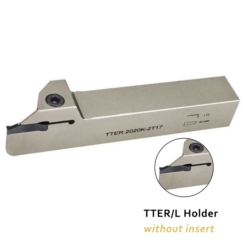 TTER 1616 2020 2525 White Grooving Turning Tool Holder High Quality CNC Cutting Tool Lathe Tools For TDC 2 3 4 Inserts