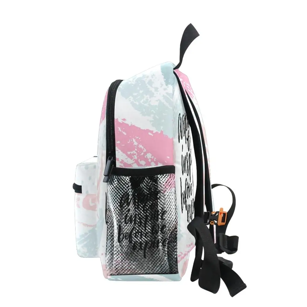 New 3D Kid School Backpack For Girl Boy Letter printing School Bags Children's Kindergarten Backpacks Mochila Infantil 3-8 Years