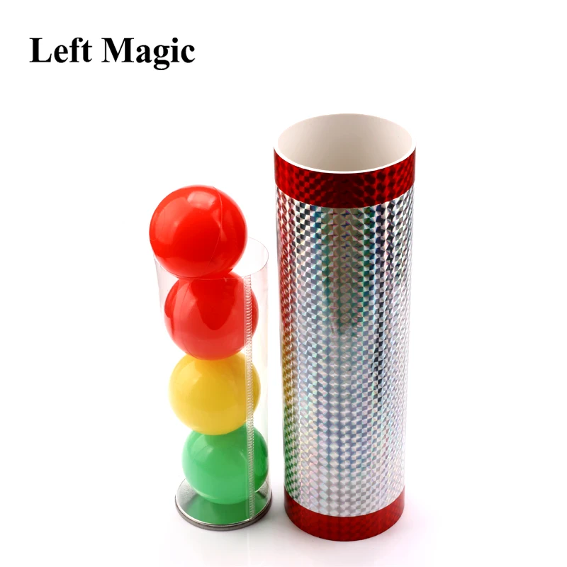 Miracle Balls Magic Tricks Traffic Lights Color Change Stage Magic Props Illusion Gimmick Mentalism Classic Toys G8239