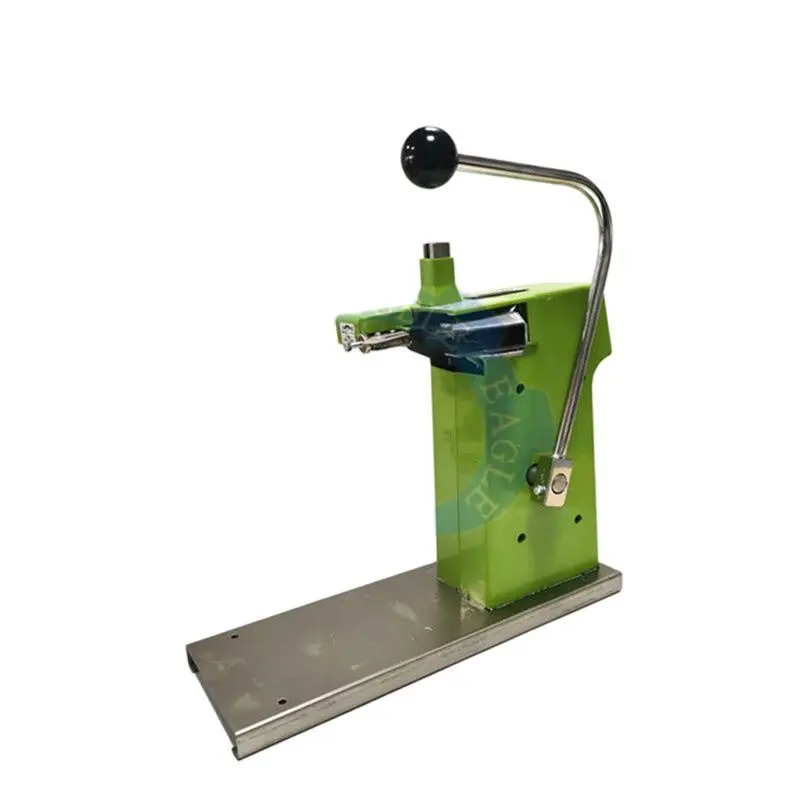 

Supermarket professional manual fruit and vegetable food wrap film tying machine/711plastic bag aluminium nail strapping machine