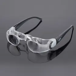 MaxTV Glasses Magnifier for Television Helmet Magnifier Headband Magnifying Glass People with Distance Low Vision Astigmatism