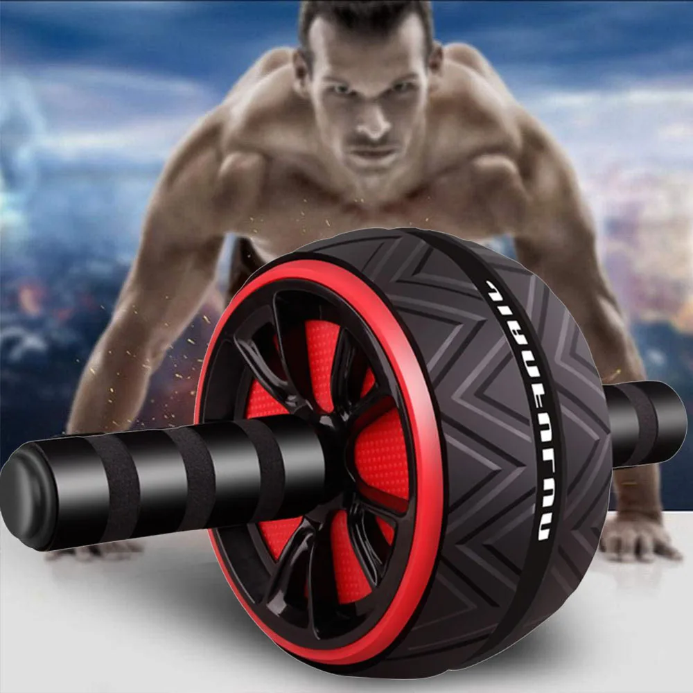 Abdominal Wheel Roller Ab Exercise Abdomen Core Waist Muscle Training Home Gym Workout Fitness Training Equipment