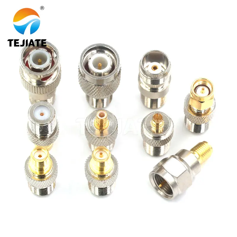 1PCS British Standard F Adapter SMA-F SMB-F TNC-F F-TNC BNC-F MCX-F Connector Male To Female Header Female To Female Header